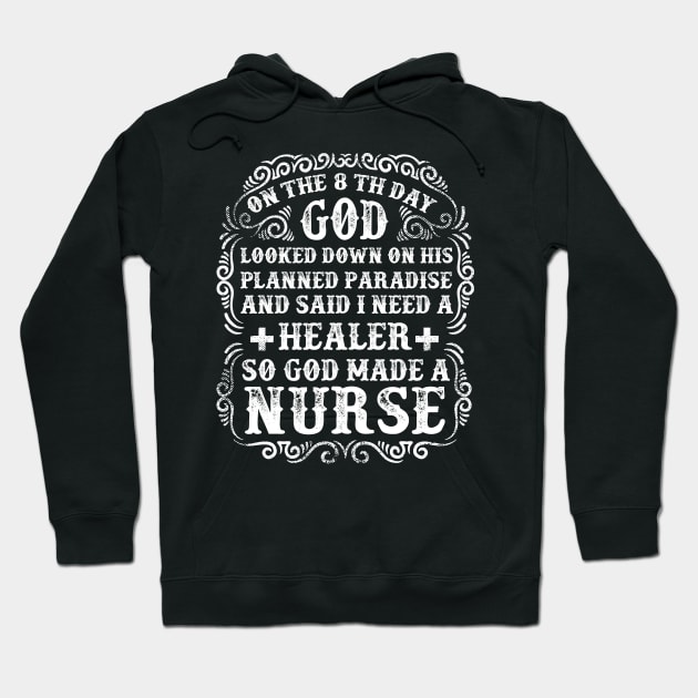 Nurse Appreciation Gift Hoodie by BadDesignCo